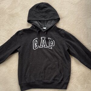 GAP Charcoal Hoodie with Logo XS